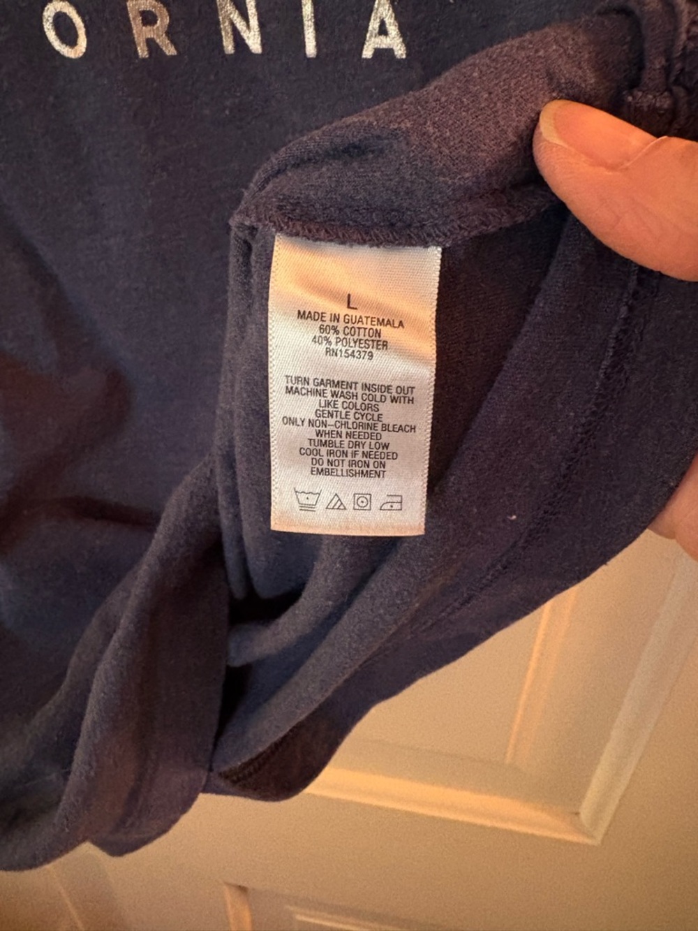 Aéropostale West Coast California Graphic Tee - Blue - Picture 5 of 5